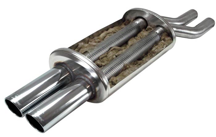 спортивная банка глушителя тюнинг