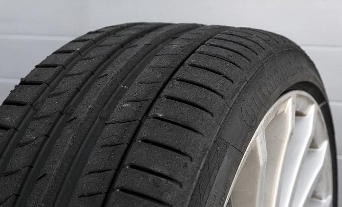 протектор изношенной шины