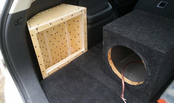 корпус сабвуфера из фанеры