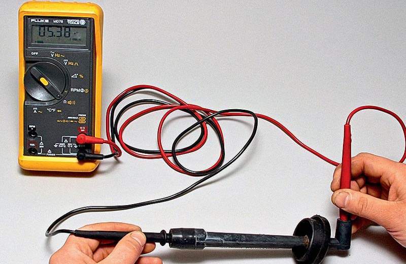 определяем неисправность высоковольтников для авто