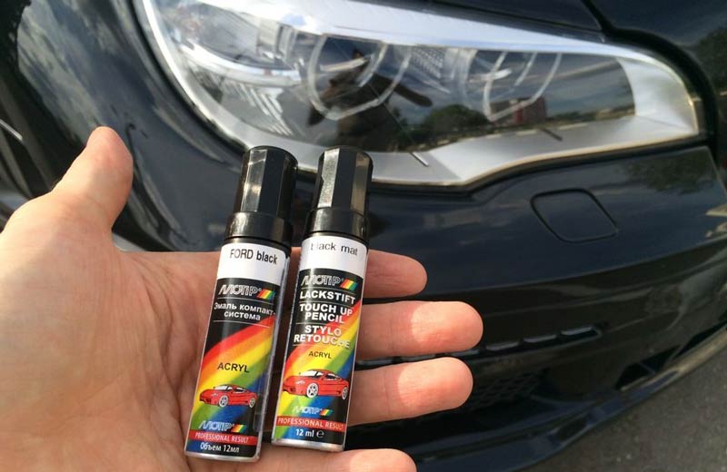 кисточка с авто краской для подкрашивания царапин и сколов кисточка с авто краской для подкрашивания царапин и сколов