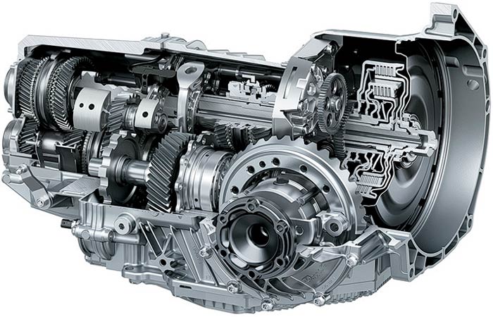 общий вид роботизированной коробки передач