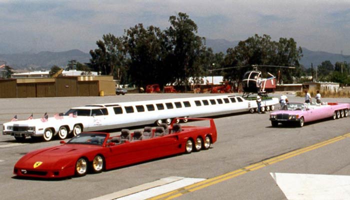 самый длинный автомобиль для киностудии Голливуда