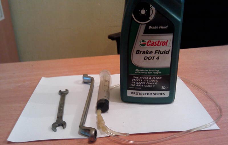 набор для замены тормозной жидкости