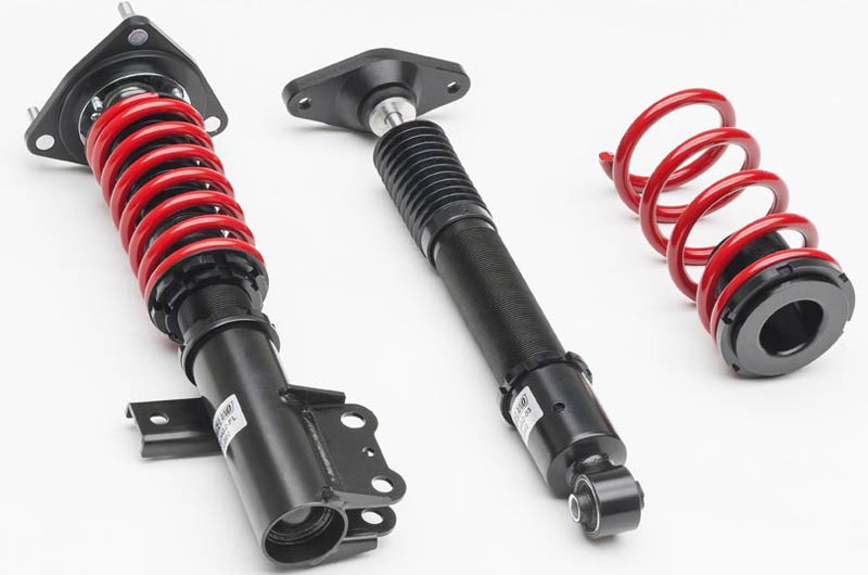 спортивные амортизаторы и усиленные пружины для тюнинга подвески автомобиля