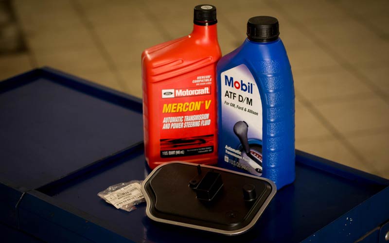 заливаем нужное масло в АКПП